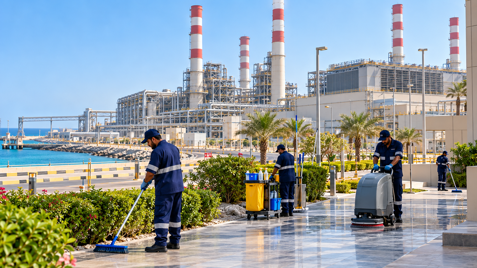 Janitorial & Cleaning Services – RABEC Power Plant & Housing