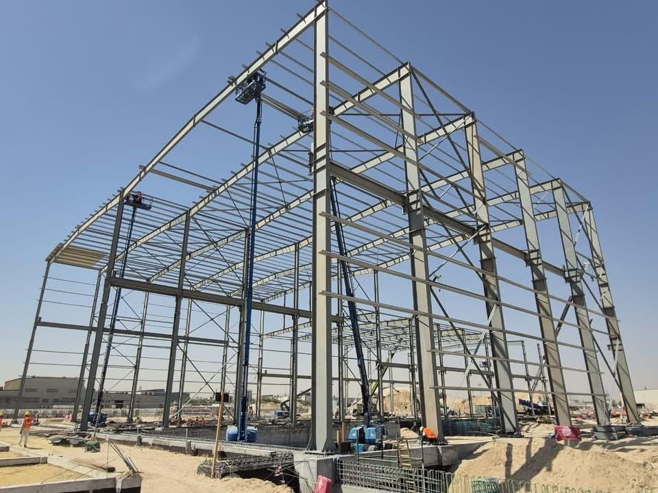 Steel Structure Sheds – Fabrication & Installation | RABEC Power Plant