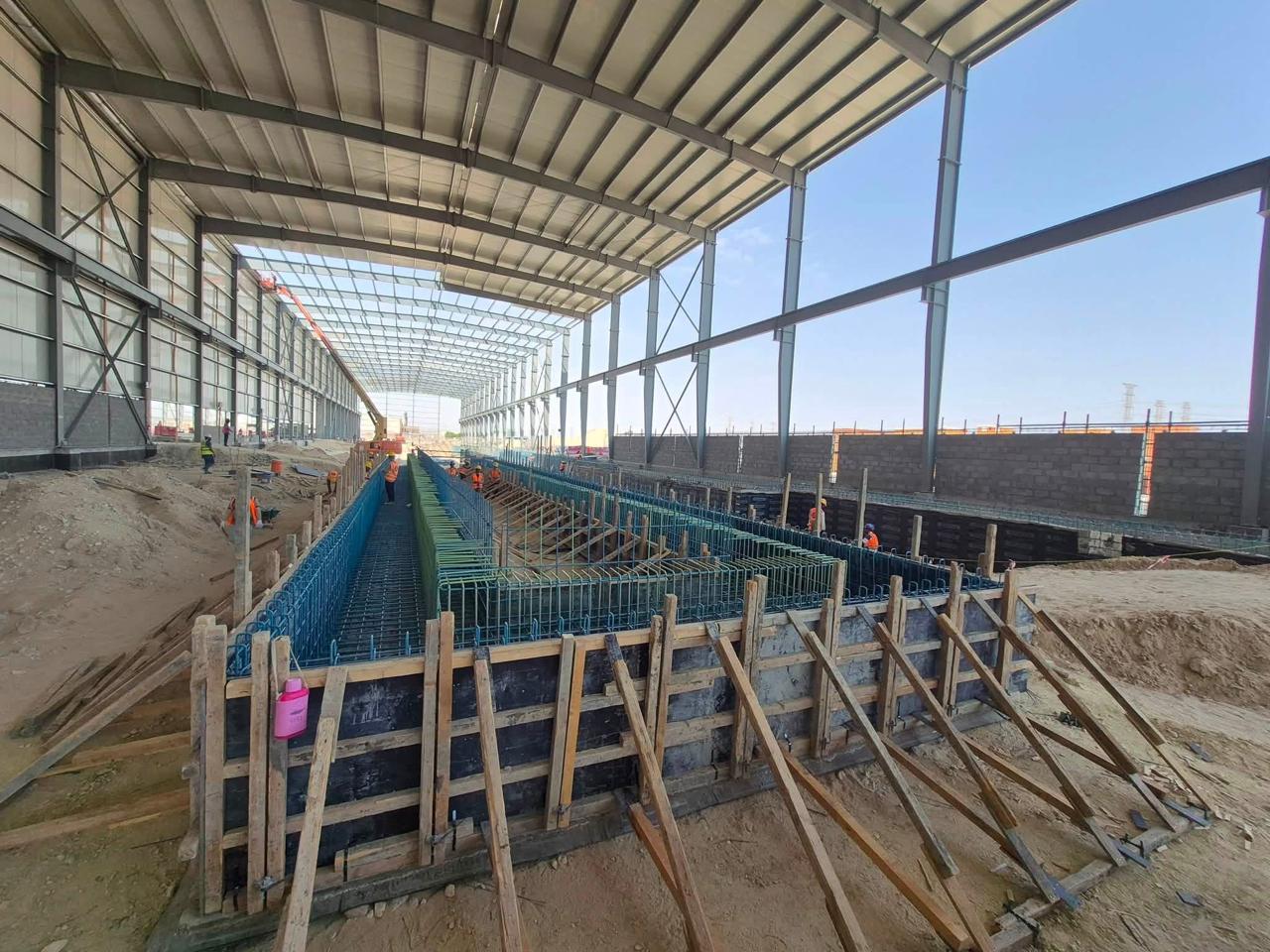 Steel Structure Sheds – Fabrication & Installation | RABEC Power Plant